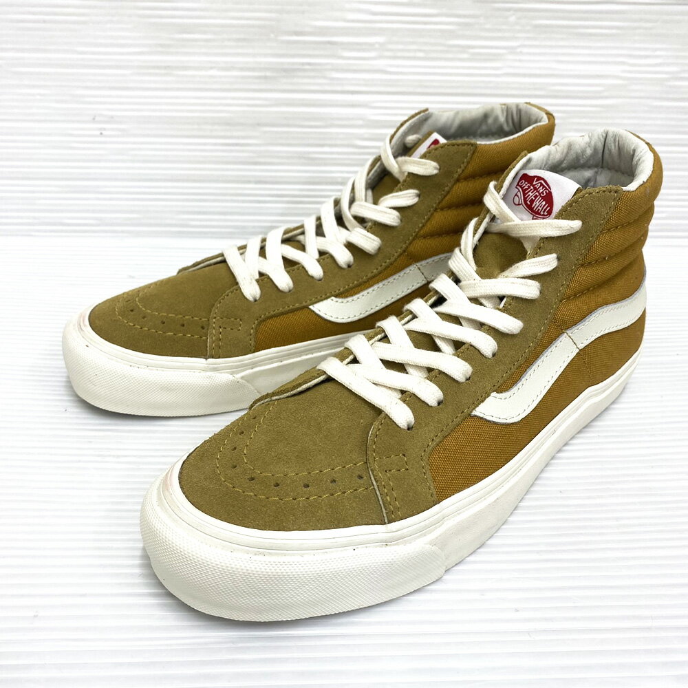 新品 箱なし VANS VAULT OG SK8-Hi LX スケシュー World’s #1 Skateboard shoe