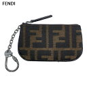 FENDI ズッカ キーリング付き コインケース