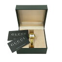 GUCCI グッチ 腕時計 1400L ラウンドフェイス バングル ゴールド