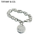 TIFFANY&CO. ティファニー ブレスレット リターントゥ ラウンドタグ シルバー925 サイズ:18.5cm