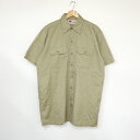 【期間限定★30%OFFクーポン対象】ディッキーズ Dickies ショートスリーブ ワークシャツ 半袖
