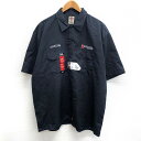 ディッキーズ Dickies ショートスリーブ ワークシャツ 半袖 新古品