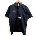 【期間限定★20%OFFクーポン対象】ディッキーズ Dickies ショートスリーブ ワークシャツ 半袖 新古品
