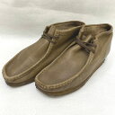 【今がお得★ポイント10倍でゲット】Clarks Wallabees クラークス ワラビー デザート ブーツ レザー ブラウン系 サイズ:US 8 1/2 M【...