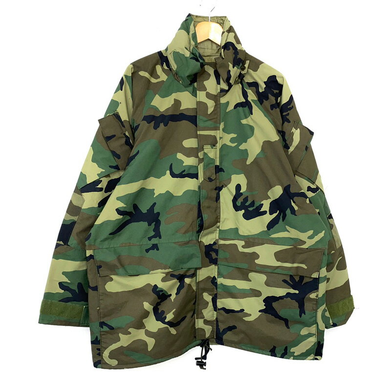 97's U.S.ARMY アメリカ軍 ゴアテックスパーカー GORE-TEX PARKA ウッドランドカモ サイズ：LARGE-REGULAR【古着】 古着 【中古】PARKA, COLD WEATHER, CAMOUFLAGE 中古 mellow 【あす楽対応】【古着屋mellow楽天市場店】