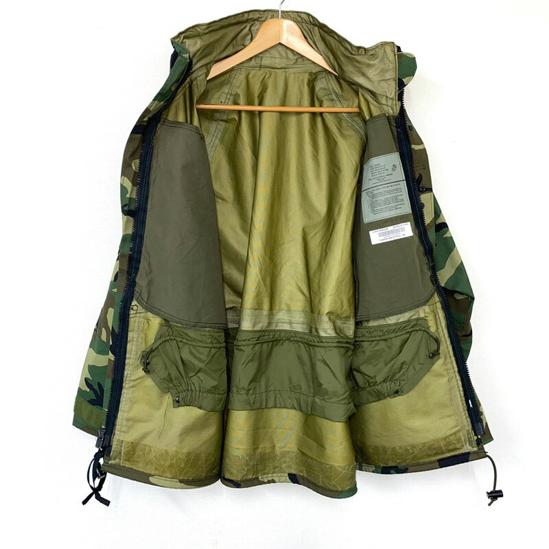 97's U.S.ARMY アメリカ軍 ゴアテックスパーカー GORE-TEX PARKA ウッドランドカモ サイズ：LARGE-REGULAR【古着】 古着 【中古】PARKA, COLD WEATHER, CAMOUFLAGE 中古 mellow 【あす楽対応】【古着屋mellow楽天市場店】