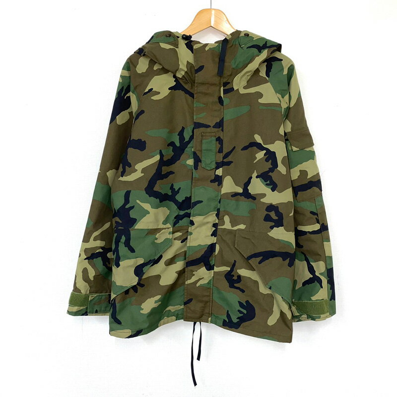 98's U.S.ARMY アメリカ軍 ゴアテックスパーカー GORE-TEX PARKA ウッドランドカモ サイズ：MEDIUM-SHORT【古着】 古着 【中古】PARKA, COLD WEATHER, CAMOUFLAGE 中古 mellow 【あす楽対応】【古着屋mellow楽天市場店】