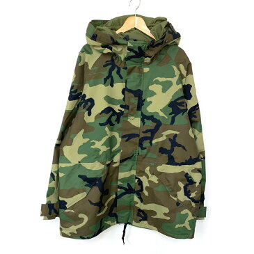 98's U.S.ARMY アメリカ軍 ゴアテックスパーカー GORE-TEX PARKA ウッドランドカモ サイズ：LARGE-LONG【古着】 古着 【中古】中古 mellow PARKA, COLD WEATHER, CAMOUFLAGE【あす楽対応】【古着屋mellow楽天市場店】