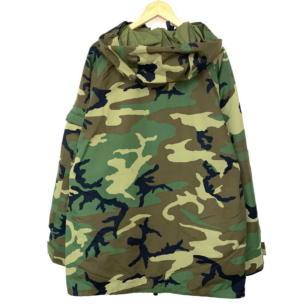 98's U.S.ARMY アメリカ軍 ゴアテックスパーカー GORE-TEX PARKA ウッドランドカモ サイズ：LARGE-LONG【古着】 古着 【中古】中古 mellow PARKA, COLD WEATHER, CAMOUFLAGE【あす楽対応】【古着屋mellow楽天市場店】