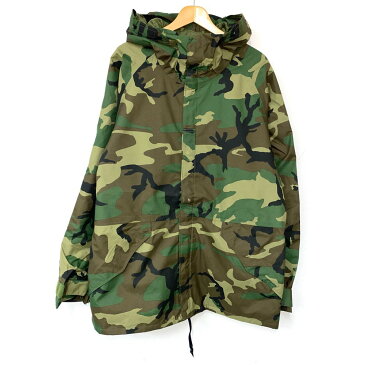 92's U.S.ARMY アメリカ軍 ゴアテックスパーカー GORE-TEX PARKA ウッドランドカモ サイズ：LARGE-LONG【古着】 古着 【中古】中古 mellow PARKA, COLD WEATHER, CAMOUFLAGE【あす楽対応】【古着屋mellow楽天市場店】