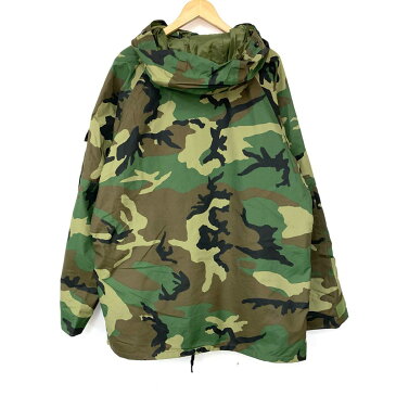 92's U.S.ARMY アメリカ軍 ゴアテックスパーカー GORE-TEX PARKA ウッドランドカモ サイズ：LARGE-LONG【古着】 古着 【中古】中古 mellow PARKA, COLD WEATHER, CAMOUFLAGE【あす楽対応】【古着屋mellow楽天市場店】