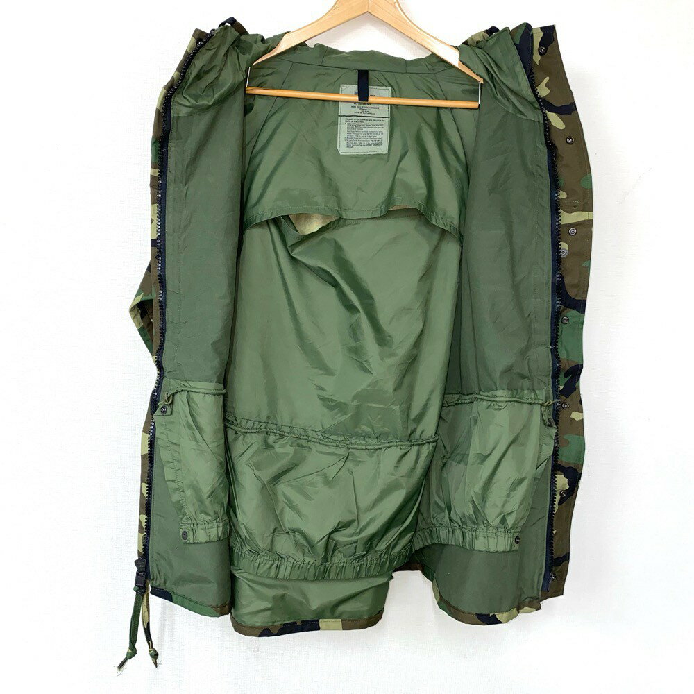 U.S.ARMY アメリカ軍 ゴアテックスパーカー GORE-TEX PARKA ウッドランドカモ サイズ：LARGE-LONG【古着】 古着 【中古】中古 mellow PARKA, COLD WEATHER, CAMOUFLAGE【あす楽対応】【古着屋mellow楽天市場店】