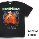 エミネム Tシャツ 半袖 EMINEM フェード ブラック サイズ：XL アーティスト ラップ ヒップホップ 大きいサイズ 