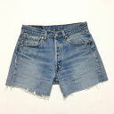 【お買い物マラソン★ポイント10倍】レディース Levis 501 デニムショーツ