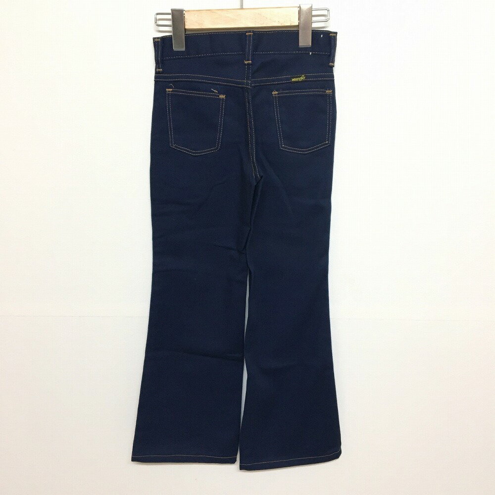 ラングラー/Wrangler フレアパンツ　キッズサイズ　実寸：W22 L22 ダークネイビー　Made in U.S.A デッドストック Deadstock【新古品】新古品 mellow【あす楽対応】【古着 mellow楽天市場店】