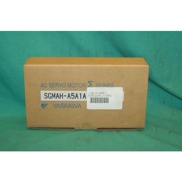 Viy Kiō z Yaskawa SGMAH-A5A1A-YR21 142802-4 AC Servo Sigma Motor Without Brake Motoman SGMAH A5A1A YR21 y6ۏ؁z