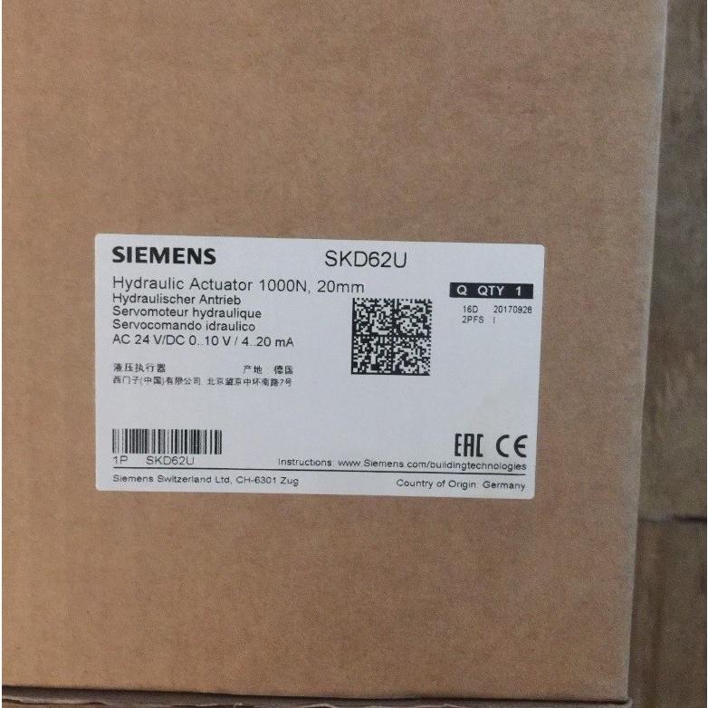 Viy Kiō z Siemens SKD62U Valve Actuator SKD62-U V[X y6ۏ؁z