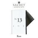 \LINE登録で13%OFFクーポン/【10個 セット】ローズ サシェ 袋 芳香剤 ルームフレグランス 匂い袋 香り袋 ハンガー 吊り下げ フック 香り アロマ...