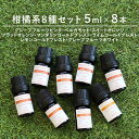 アロマオイル 精油【柑橘系8種】【5ml×8本】精油セット ラベンダー セット レモングラス ベルガモット アロマディフューザー アロマ エッセンシャルオイル ローズ ヒノキ ローズマリー 使い方