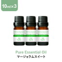 アロマオイル 精油【10ml】マージョラムスイート エッセンシャルオイル 10ml×3本 セット アロマディフューザー アロ…