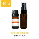 【店内全品ポイント5倍＆クーポンで最大12％OFF】レモングラス アロマオイル エッセンシャルオイル 精油 10ml スプレーボトル セット ..