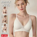 【5/16まで12%off】シルク ノンワイヤー ブラジャー レディース 薄手 リラックス 敏感肌 締め付けない シルクインナー 肌に優しい 3/4カップ シン...