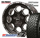 【タイヤ交換可能】●BFグッドリッチ●ALL-TERRAIN●KO2●LT225/70-16●102/99R●JF008M●225/70R16●アルミ●4本セット