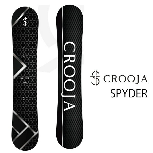 【26-27 CROOJA SPYDER クロージャ スパイダー】 スノーボード 板 メンズ レディース グラトリ 148 150 152 154