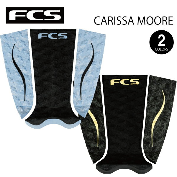 樂天商城 - 【FCS CARISSA MOORE デッキパット】 カリッサ・ムーア サーフィン用3ピースデッキパッド [日本正規品]