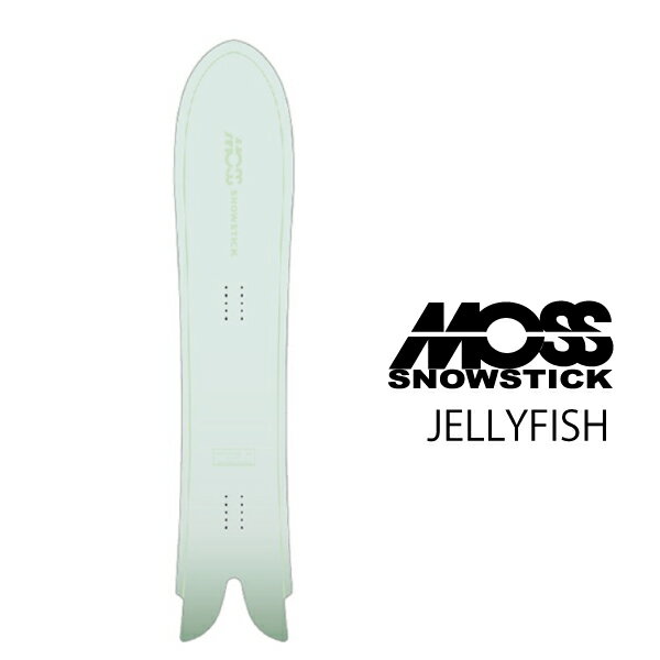 �y25-26 MOSS SNOWSTICK JELLYFISH�z���X�X�m�[�X�e�B�b�N �W�F���[�t�B�b�V�� 156 �X�m�[�{�[�h �� �p�E�_�[�{�[�h �X�m�[�T�[�t�B�� �����Y ���f�B�[�X