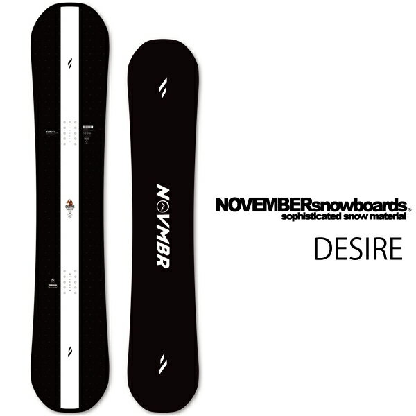 26-27 NOVEMBER DESIRE ノベンバー デザイア スノーボード 板 メンズ レディース 147 / 150 / 152 / 154