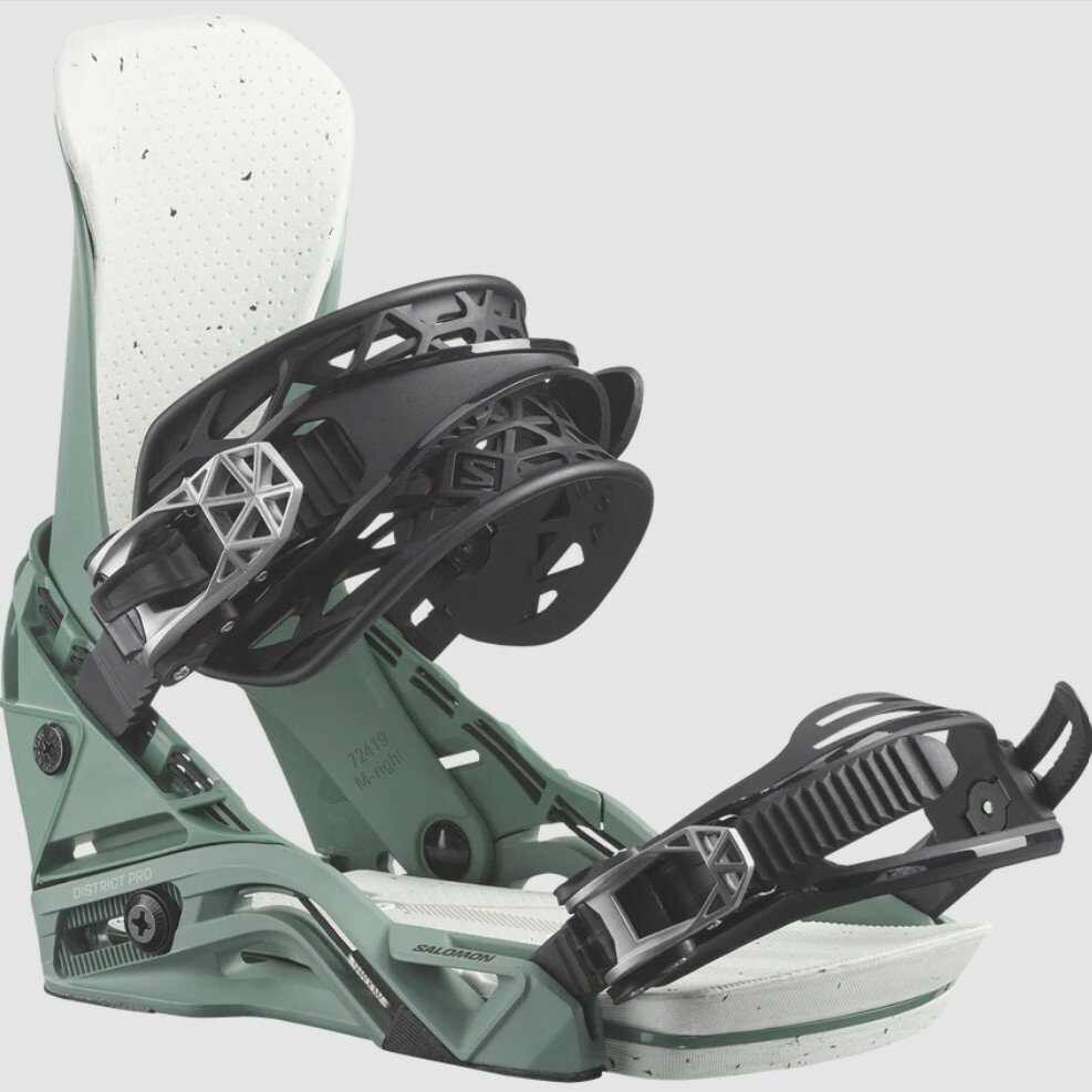 【25-26 SALOMON DISTRICT PRO HORIZON】 サロモン ディストリクトプロホライズン スノーボード バインディング シャドーフィット メンズ 日本正規品 2