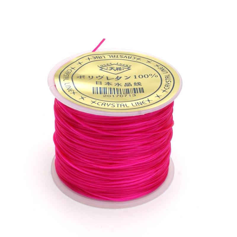 オペロンゴム 業務用 70M巻き パワーストーン ブレスレット用 ゴム紐 天然石 通しワイヤー & 解説書付き