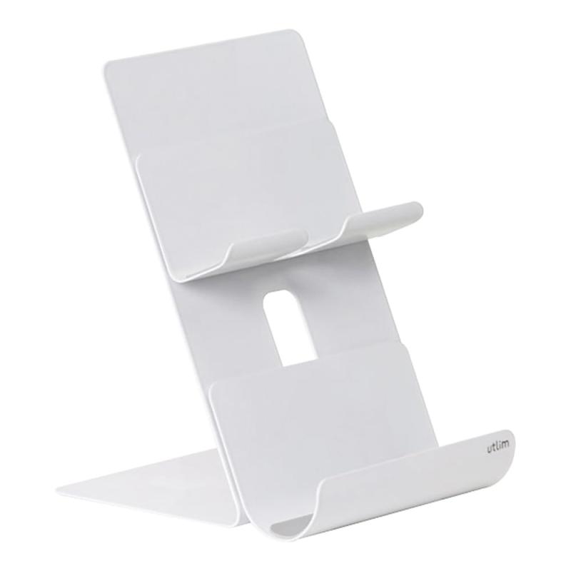 ソニック マグネットスタンド ユートリム スマホ タブレット両用 UT-4792-W