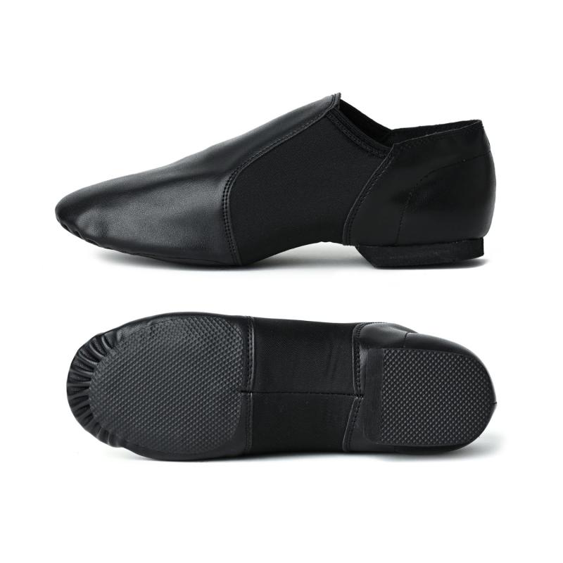 [バレエ専門店ミニヨン] ジャズシューズ 本革 レザー チアシューズ ゴアシューズ 【terra】 本番用 ダ..