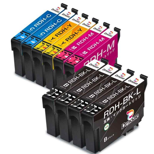 EPSON用 PX-049A PX-048A インク RDH-4CL (4BK+2C+2M+2Y) 10色セット エプソン 互換 インクカートリッジ RDH リコーダー 対応機種:PX-048A PX-049A Drnoae製 EPSON用 PX-049A PX-048A インク RDH-4CL (4BK+2C+2M+2Y) 10色セット エプソン 互換 インクカートリッジ RDH リコーダー 対応機種:PX-048A PX-049A Drnoae製