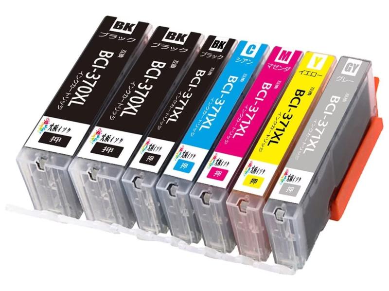 互換インク 370 371 canon bci371xl bci-370 xl pgbk 5色セット大容量 BCI370XLPGBK+BCI-371XLBK/M/Y/C キャノンpixus mg6930 mg7730 ts5030 ts8030 ts90