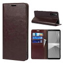 Crazy Horse Leather Case for Xperia 10 III(2)