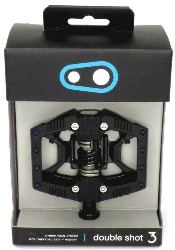 CRANK BROTHERS ダブルショット 3 ペダル ブラック
