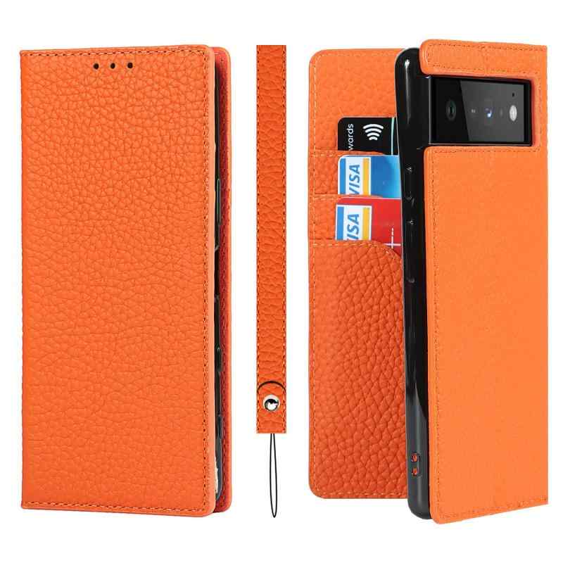 Pixel 6 Litchi pattern case