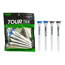 【正規品】 TOUR TEE PRO ツアーティー プロ ブルー×グレー 80mm 4本入り T-489-130 USGAR&Aルール適合 ティーアップしやすい...