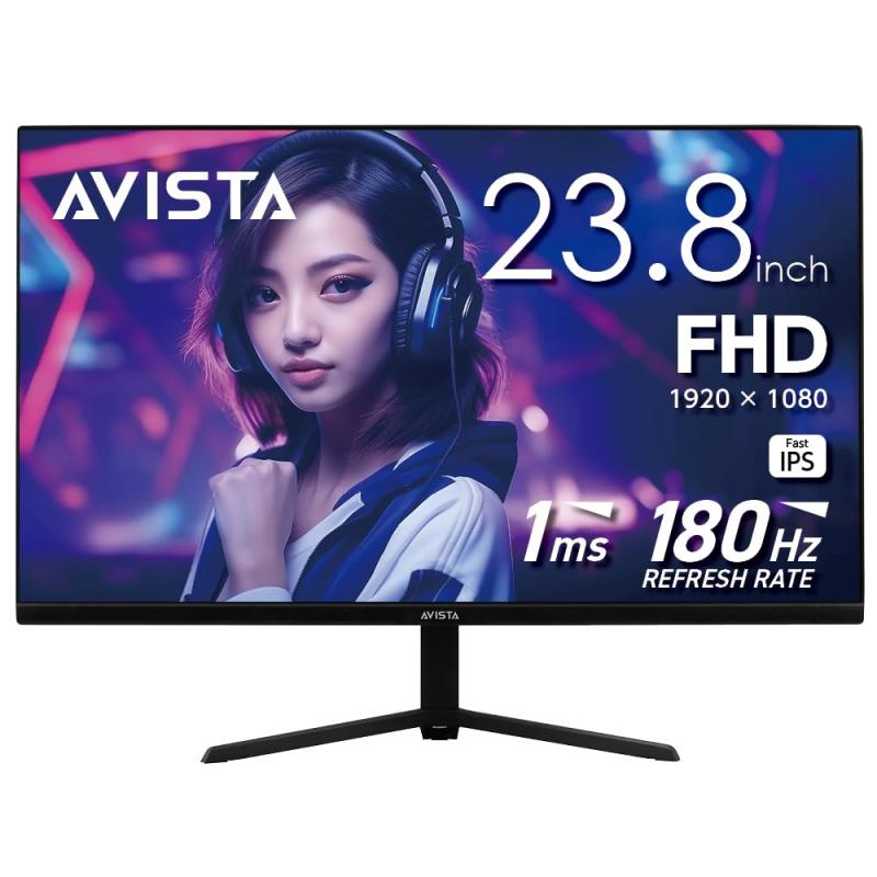 AVISTA ゲーミングディスプレイ Fast IPS 180Hz 1ms ブラック ドウシシャ