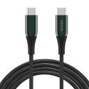 ノキア(Nokia) USB-C ケーブル 高速データ転送 Galaxy/Xperia/LG/AQUOS/MacBookなどのUSB-C端末対応 2m(2)