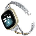 Wearlizer Fitbit Versa4/Versa3 バンド/Fitbit Sense2/Senseバンド Sense/Versa 全シリーズ対応 Fi...