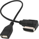 VW AD MDI アダプタケーブル +3.5mm USB Connector 4F0051510P(2)