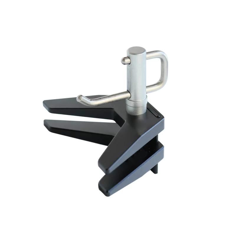 huanbush ランタンスタンド 打ち込み式 ランタンポール アルミ製 超軽量 携帯便利 組立簡単 収納ケース付き 重さ 100g