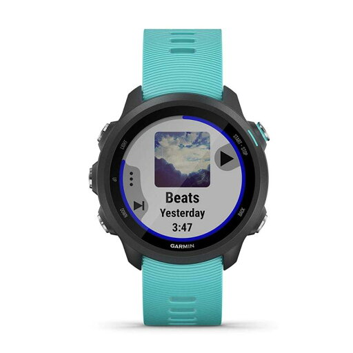 GARMIN(ガーミン) ForeAthlete 245 Music Black Aqua/Black Red/White Black 単品/フォーム分析セット GARMIN(ガーミン) ForeAthlete 245 Music Black Aqua/Black Red/White Black 単品/フォーム分析セット