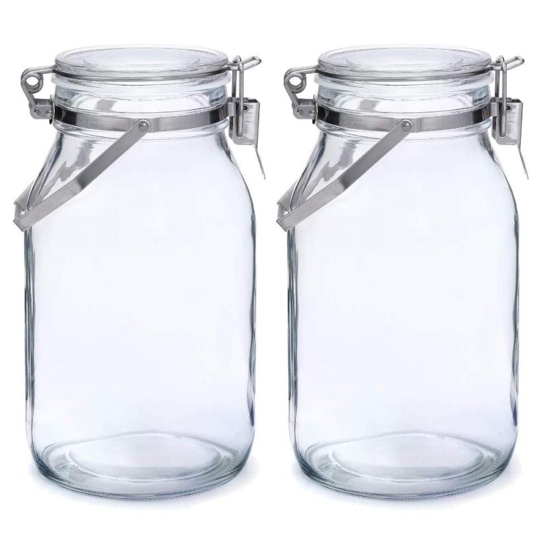 星硝 セラーメイト 取っ手付き 密封びん2L (220308) 2個セット