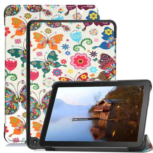 FOR Fire HD 8 カバー 2022年発売 第12世代 Fire HD 8 Plus 2020年発売 第10世代 専用ケース タブレットカバー スタンド機能 三つ折り 折り畳み 衝撃吸収 耐衝撃 オートスリープ機能 FOR Fire HD 8 / HD Plus カ FOR Fire HD 8 カバー 2022年発売 第12世代 Fire HD 8 Plus 2020年発売 第10世代 専用ケース タブレットカバー スタンド機能 三つ折り 折り畳み 衝撃吸収 耐衝撃 オートスリープ機能 FOR Fire HD 8 / HD Plus カ