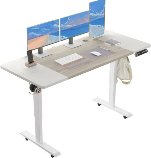 Suhapup昇降式デスク 机 電動式 パソコンデスク 幅140CM×奥行60CM 電動昇降式スタンディングデスクつくえ 高さ調節メモリー機能付き 高さ71~117CM 高さ調節可能 Suhapup昇降式デスク 机 電動式 パソコンデスク 幅140CM×奥行60CM 電動昇降式スタンディングデスクつくえ 高さ調節メモリー機能付き 高さ71~117CM 高さ調節可能
